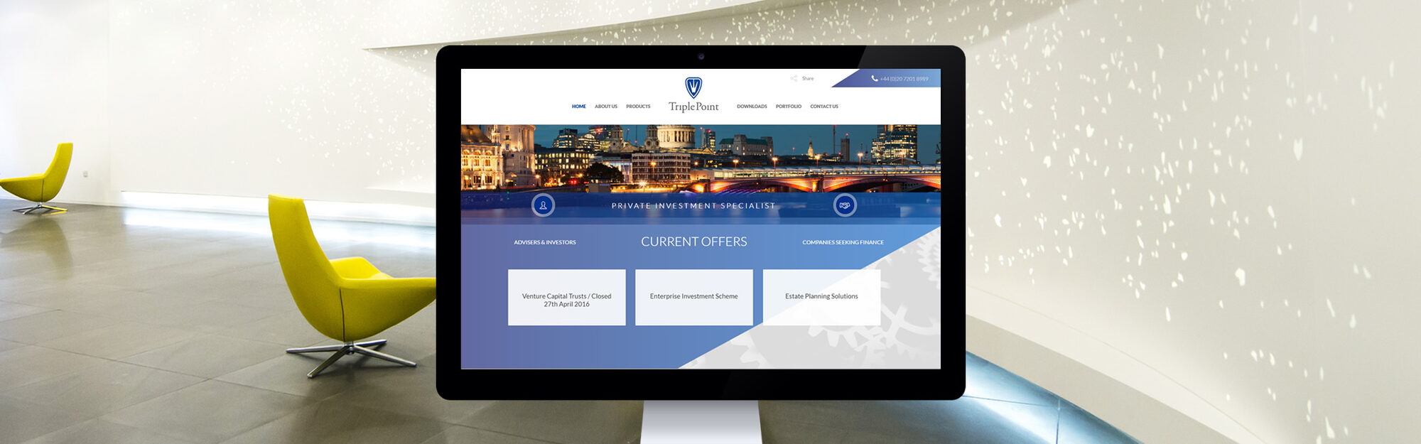 A high profile website design