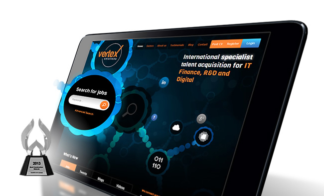 iPad screenshot with popout interactive elements